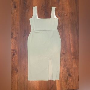 Sage green form fitted dress size 10